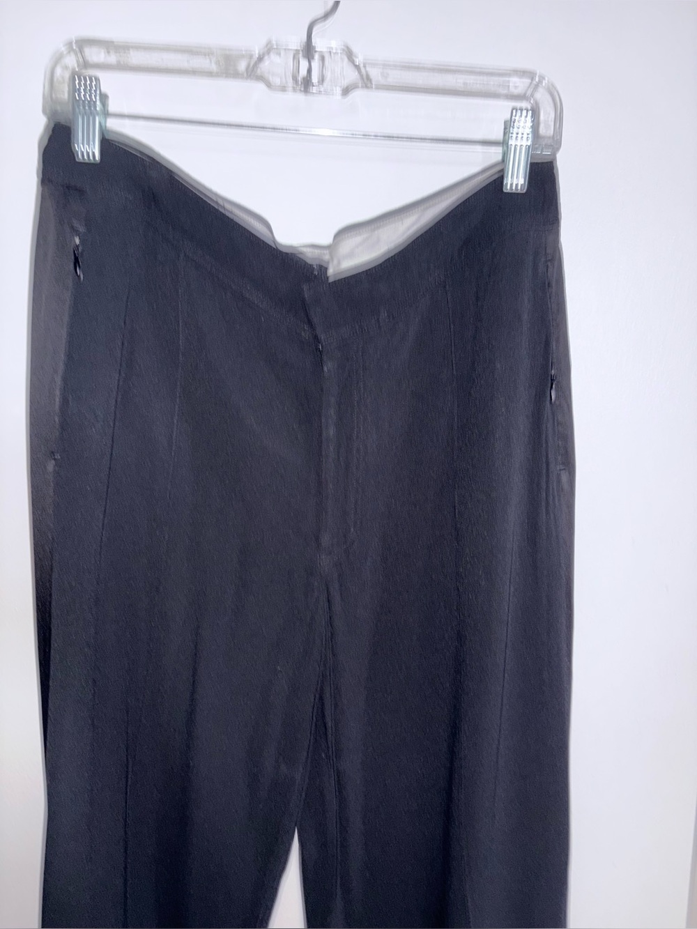 Black stain strip trouser
